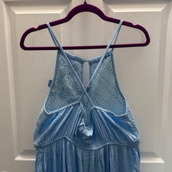 Lipsy Light Blue Halter Dress NWOT - Picture 7 of 9